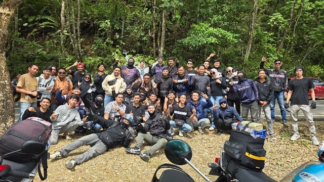 YJOC Palangka Raya Touring ke Loksado, memperkuat Silaturahmi dan Kekompakan Komunitas