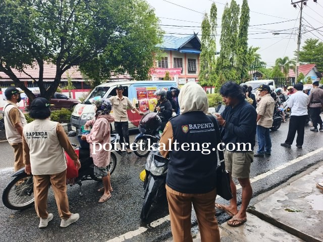 RAZIA PAJAK MENDADAK! Puluhan Kendaraan di Palangka Raya Ketahuan Nunggak