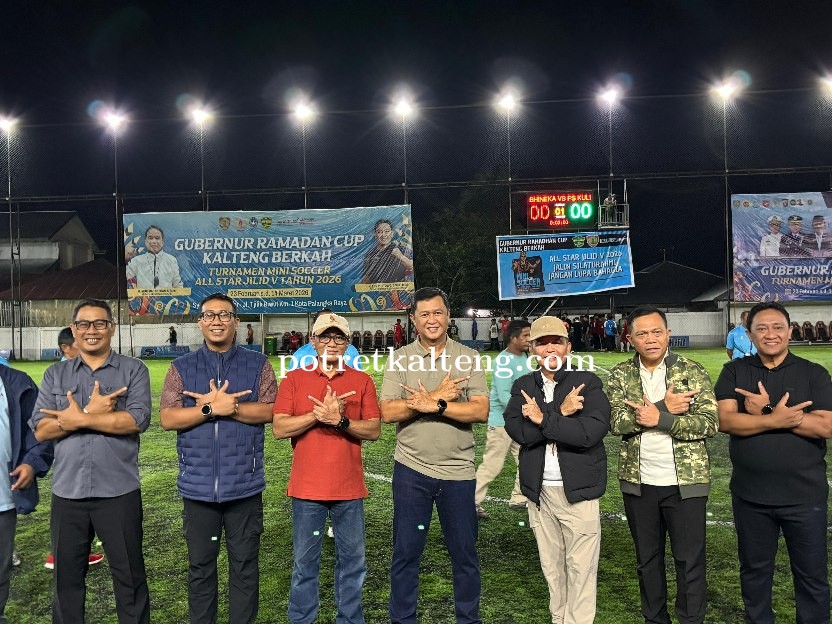 Gubernur Buka Turnamen Mini Soccer, 32 Tim Siap Adu Taktik