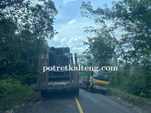 Sempit dan Berbahaya, Ruas Jalan Nasional Muara Teweh-Ampah Mendesak Diperlebar