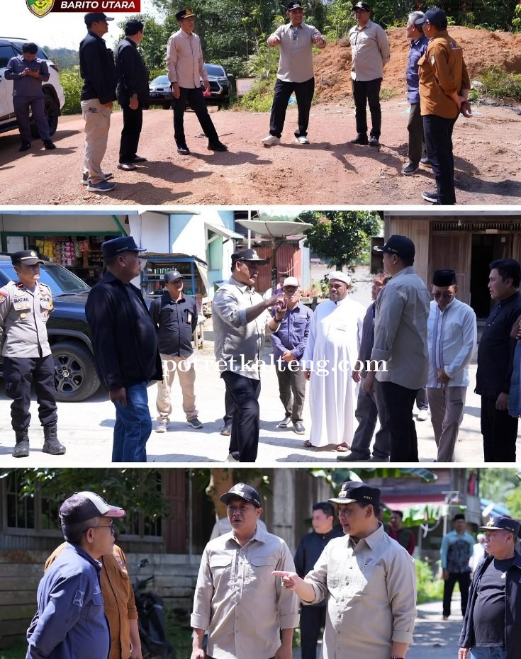 Bupati Shalahuddin Tinjau Jembatan Lahei dan Jalan Malawaken, Pastikan Infrastruktur di Lahei