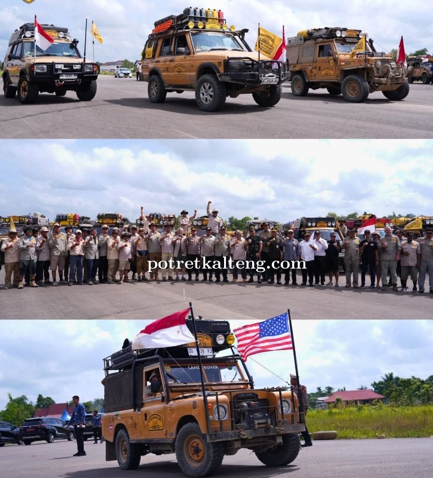 Bupati Barito Utara Lepas Tim Ekspedisi Kalimantan Tribute 2026, dihadiri oleh  Peserta dari 9 Negar