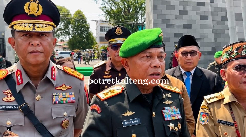 PANGDAM XXII/TAMBUN BUNGAI TEGASKAN SINERGI TNI-PEMDA PERKUAT PENANGANAN KARHUTLA