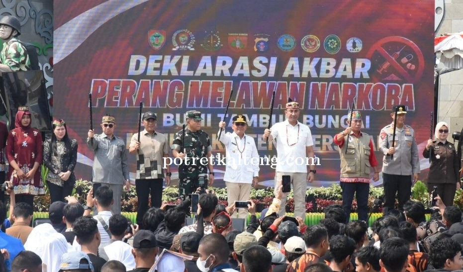 Gubernur Agustiar Sabran Tegaskan Perang Melawan Narkoba, Menuju Kalteng Bersinar