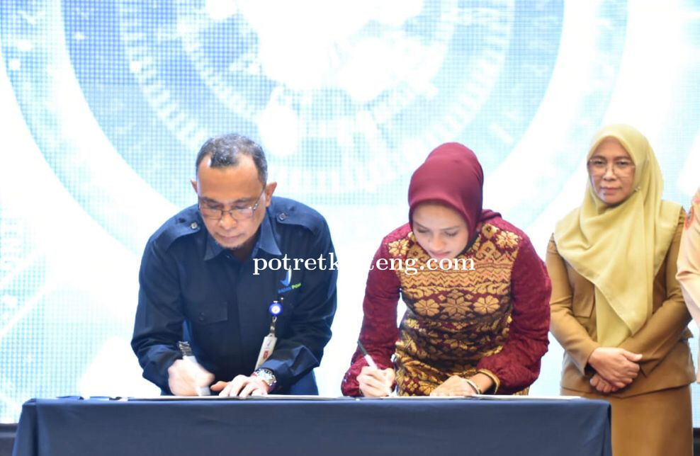 Ketua Dekranasda Ivo Sugianto Sabran Launching Inovasi Layanan Publik UMKM BERDIKARI