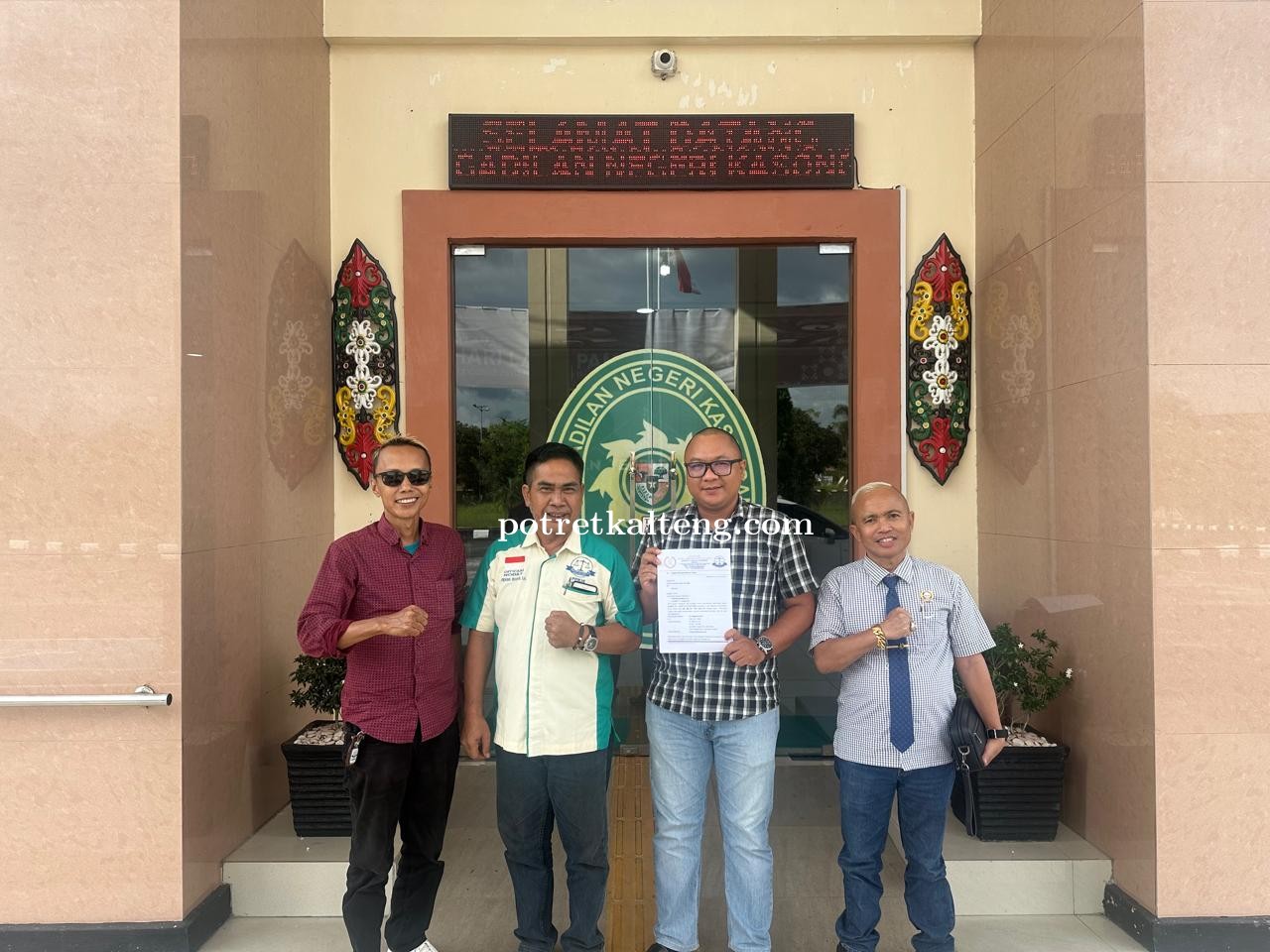 Diputus Sepihak, PPK Dan PA Dispora Kabupaten Katingan Digugat Penyedia 
