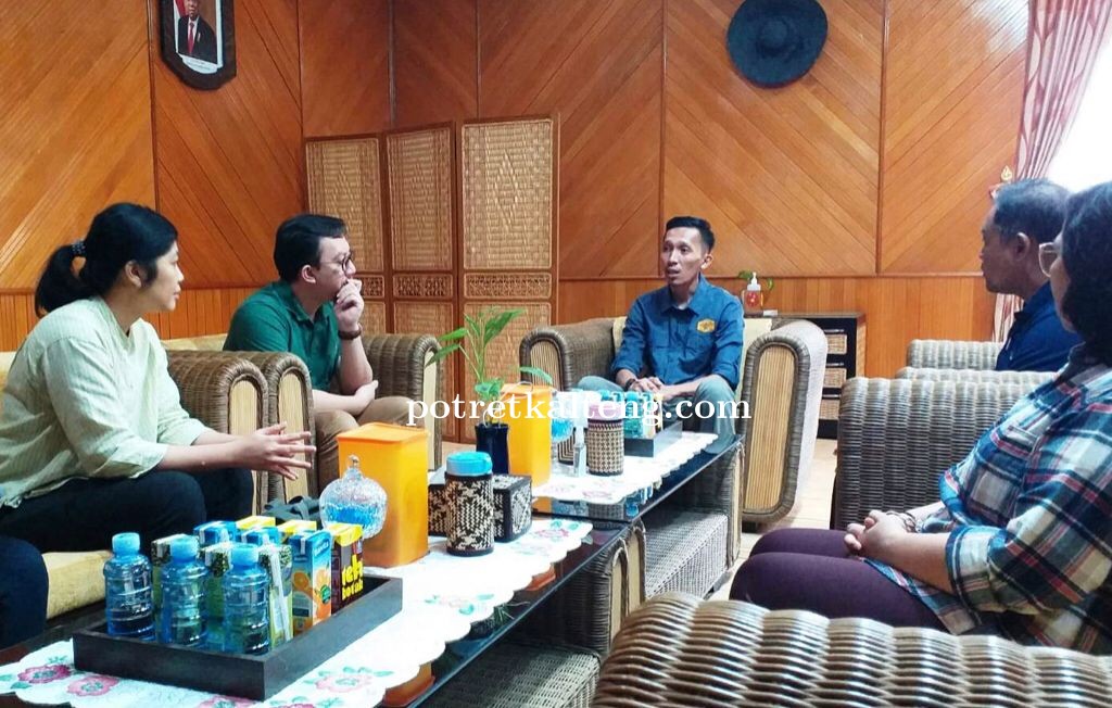 Disdagperin Kalteng Terima Kunjungan Tim Peneliti Sekolah Ilmu dan Teknologi Hayati ITB