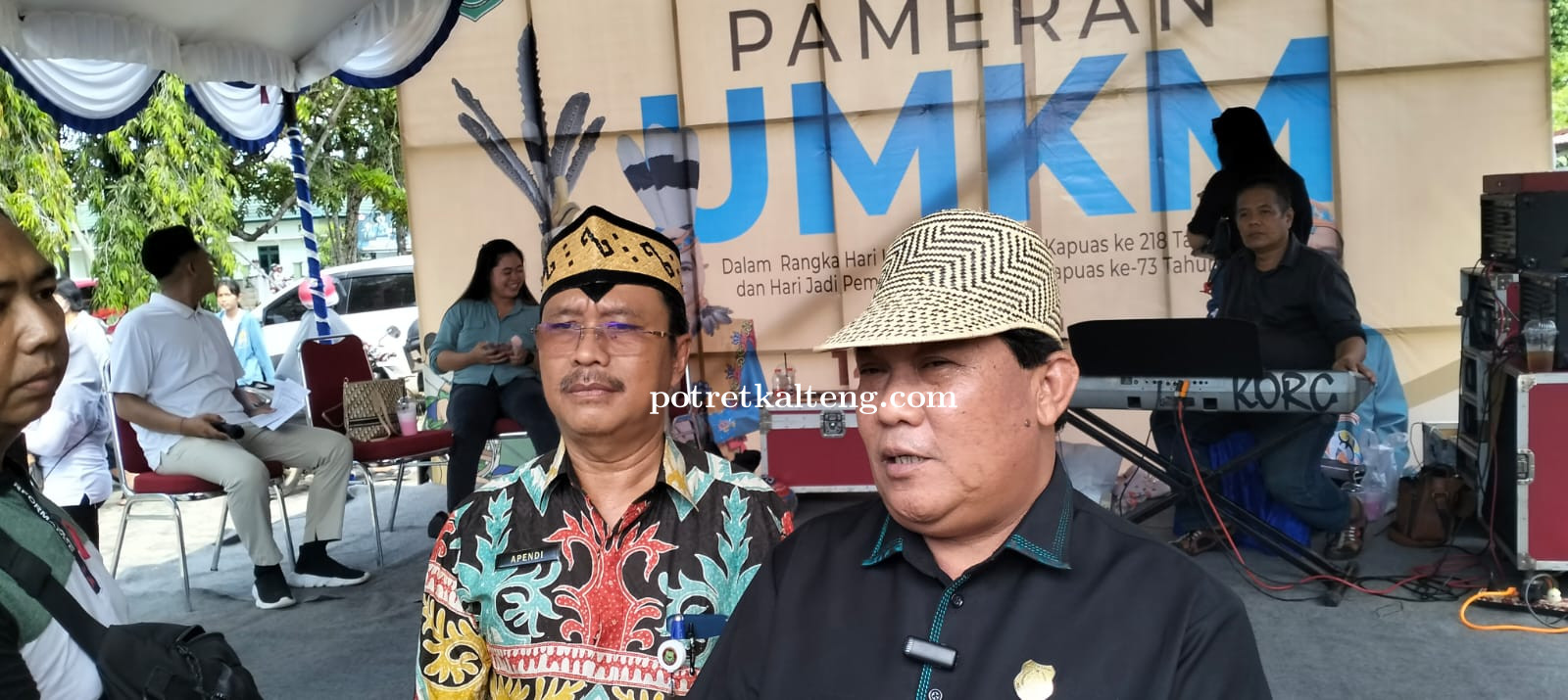 Anggota DPRD Kapuas Sambut Baik dan Apresiasi Pemeran UMKM Pemkab Kapuas 