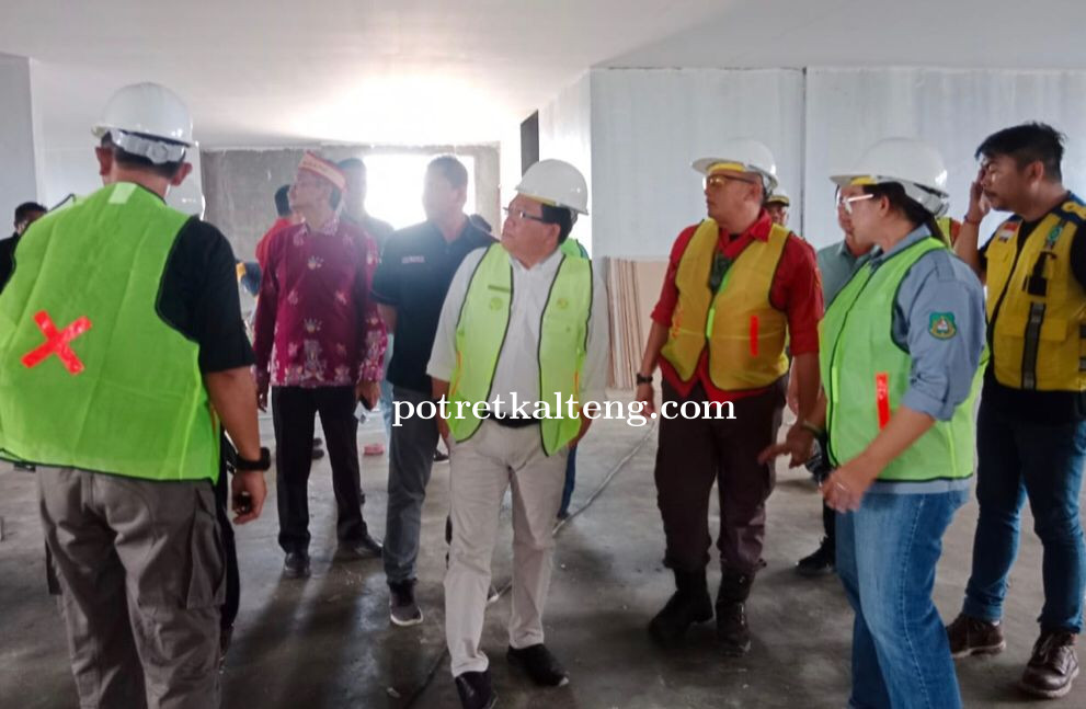 Laksanakan Kunker Ke Pujon, Pj Bupati Kapuas Tinjau Pembangunan Rumah Sakit