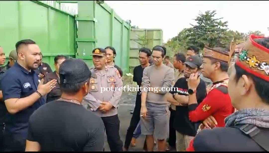 Tegas Ketum Fordayak Tutup Aktfitas Pelabuhan TGM Karena Tak Hormati Keputusan Adat