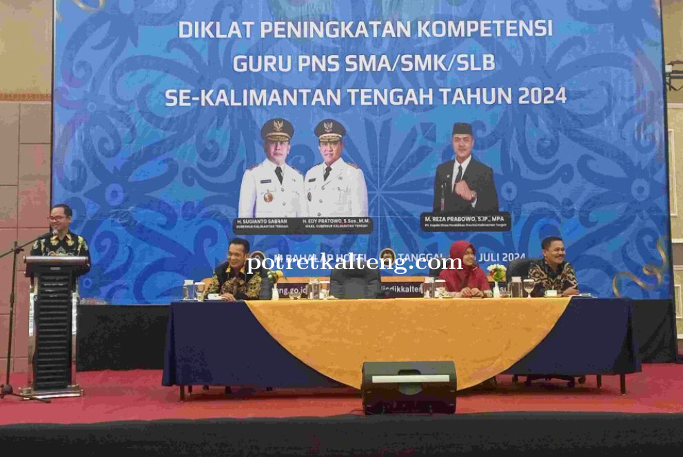 Disdik Kalteng Gelar Diklat Peningkatan Kompetensi Guru PNS SMA/SMK/SLB se-Kalimantan Tengah 2024