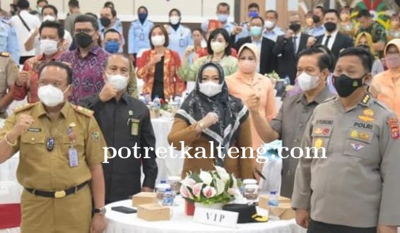 Wakil Wali Kota Palangka Raya Hadiri Sertijab Kakanwil Kemenkumham