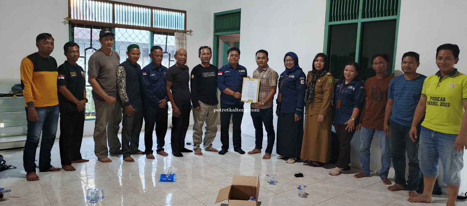 Ansor  - Banser Dan Panwascam Dusun Selatan Jalin Kerjasama