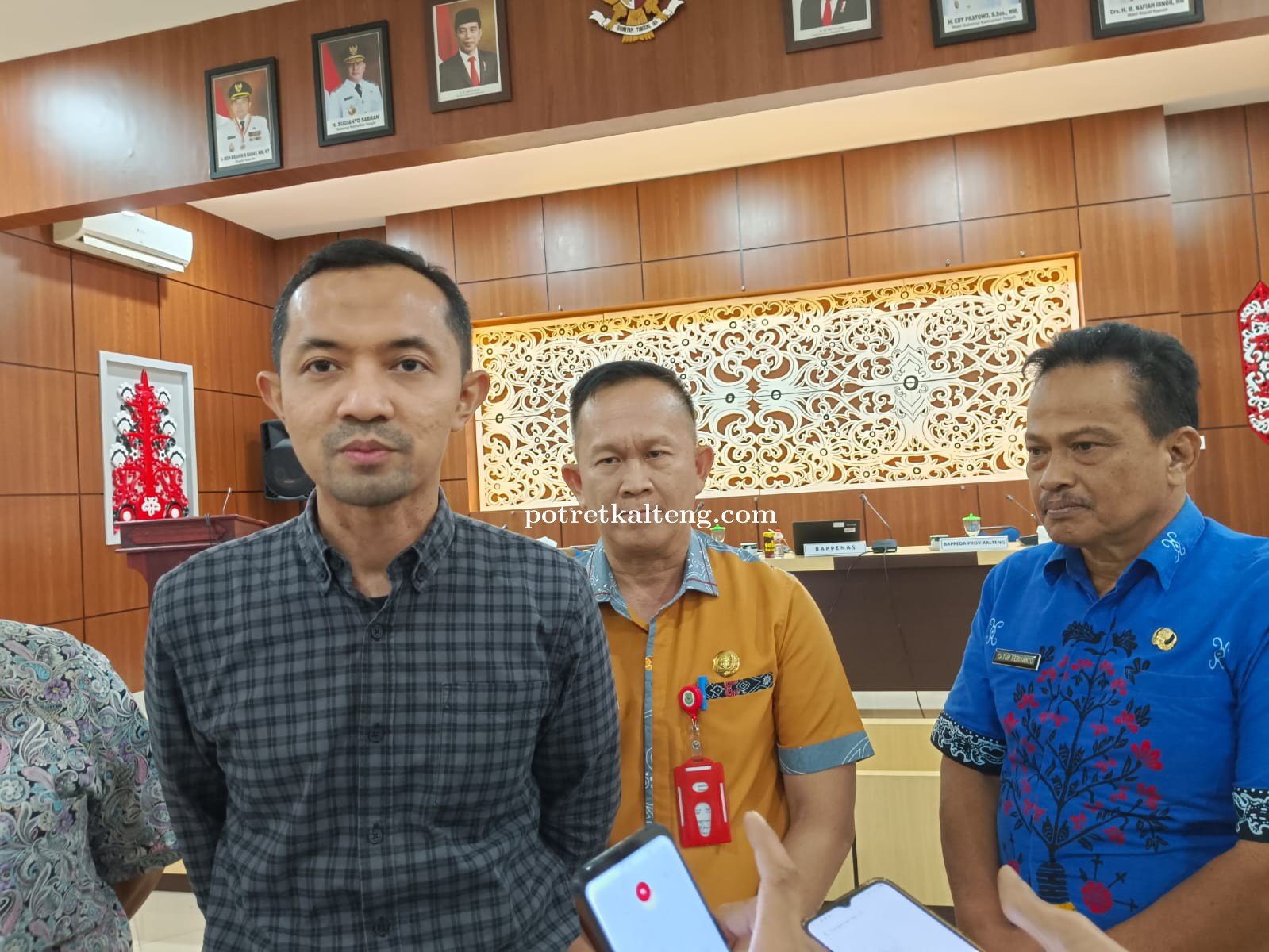 Sekda Kapuas Septedy Hadiri Rakor terkait Food Estate, Bersama Perwakilan Bappenas.