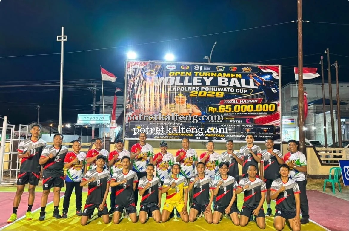 Kapolsek Randangan Dukung Kapolres Cup II 2026 Jadi Wadah Pembinaan Atlet Voli Muda