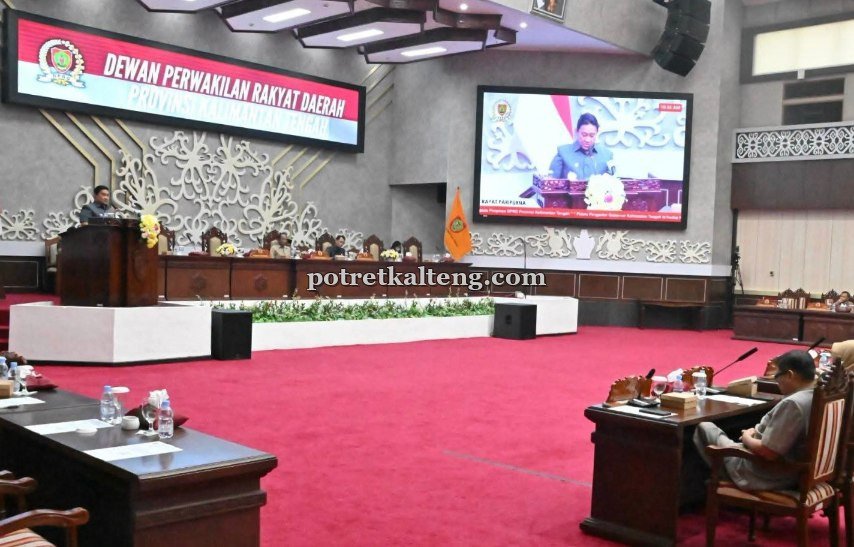 Raperda Perubahan APBD 2026 Resmi Diserahkan ke DPRD Kalteng