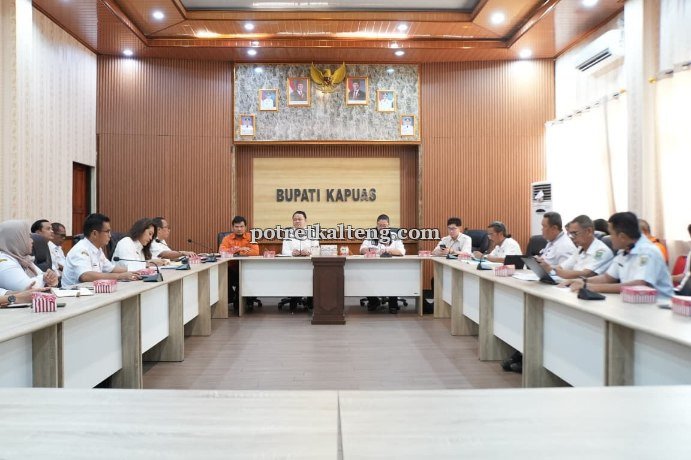 Pemkab Kapuas Perkuat Pengendalian Inflasi Lewat Sinkronisasi Data dan Intervensi Pasar