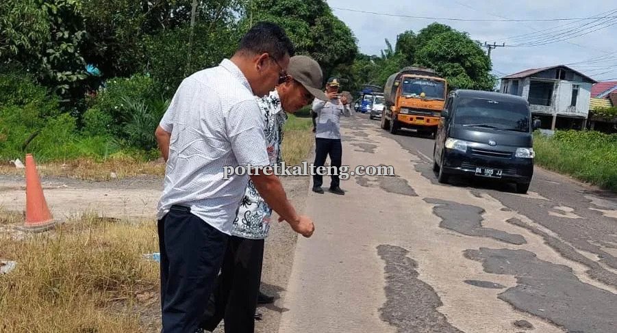 DPRD Kalteng Kawal Perbaikan Jalan HM Arsyad Sampit, Dianggarkan Rp10 Miliar
