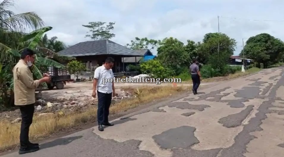 Rp10 Miliar Digelontorkan untuk Jalan Sampit-Samuda, DPRD Kalteng Minta Proyek Dikawal Ketat