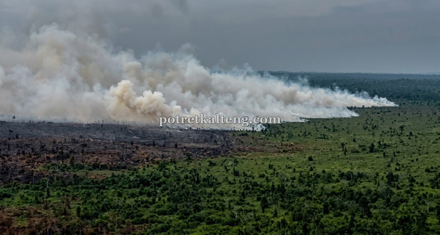 Karhutla Hanguskan 1.200 Hektare Tanjung Puting, Konservasi Orangutan Terancam