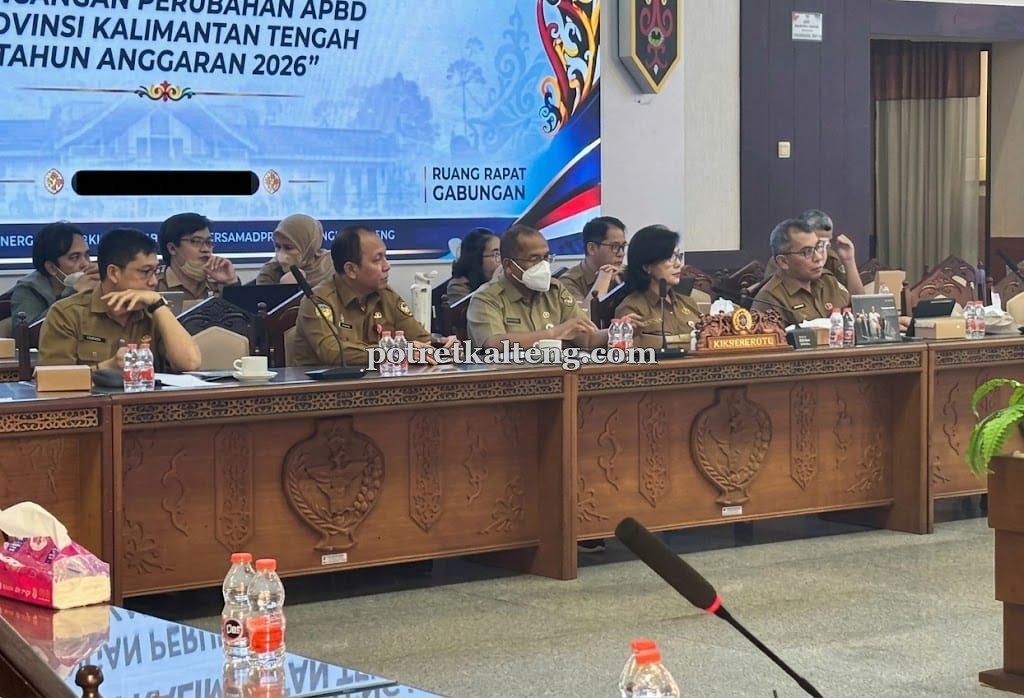 DPRD dan Pemprov Kalteng Bahas Raperda Perubahan APBD 2026