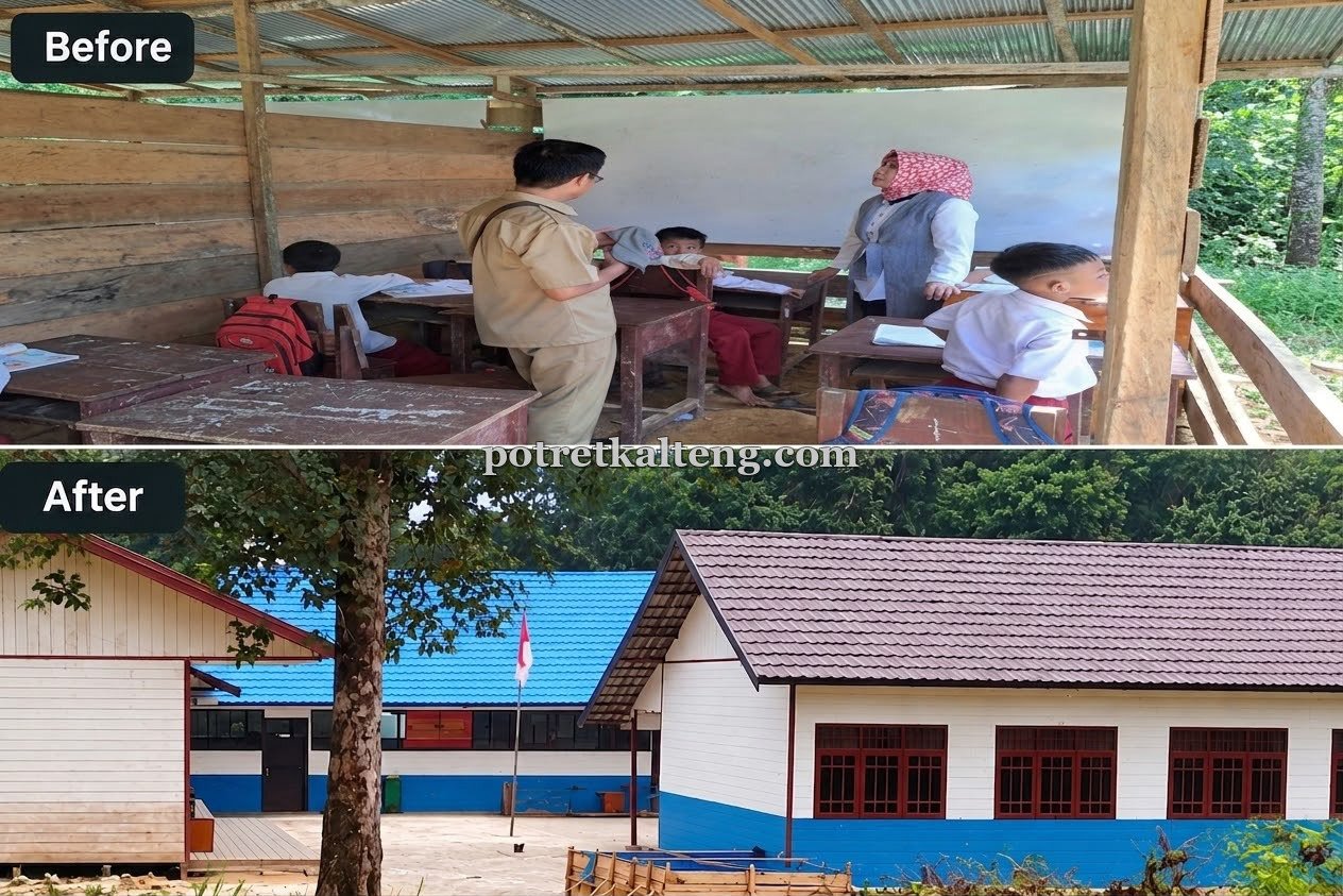 Hj. Nety Nerawati Apresiasi Perjuangan SDN 4 Jambu, Kini Miliki Fasilitas Belajar Yang Lebih Layak