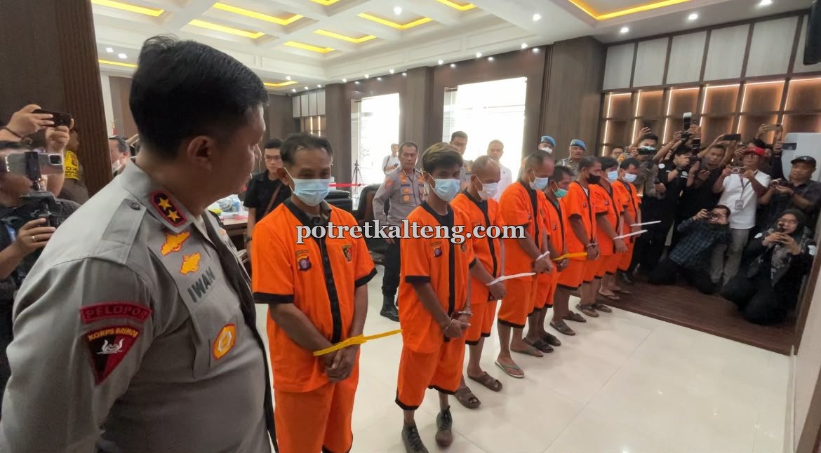 Polda Kalteng Amankan Delapan Tersangka Karhutla, 12 Korporasi Masih Didalami