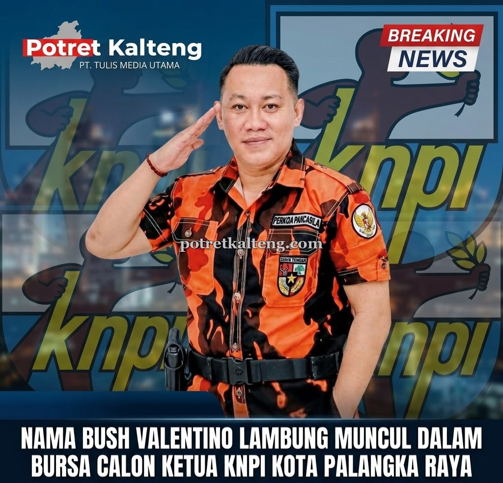 Nama Bush Valentino Lambung Muncul dalam Bursa Calon Ketua KNPI Kota Palangka Raya