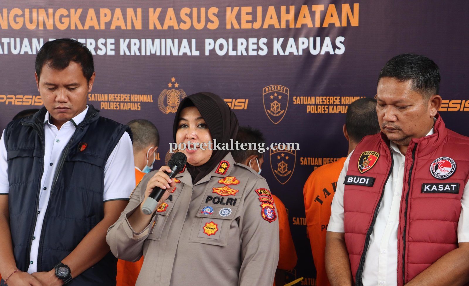 Polres Kapuas Ungkap Tiga Kasus Pidana, Pembakaran Lahan hingga Pencurian