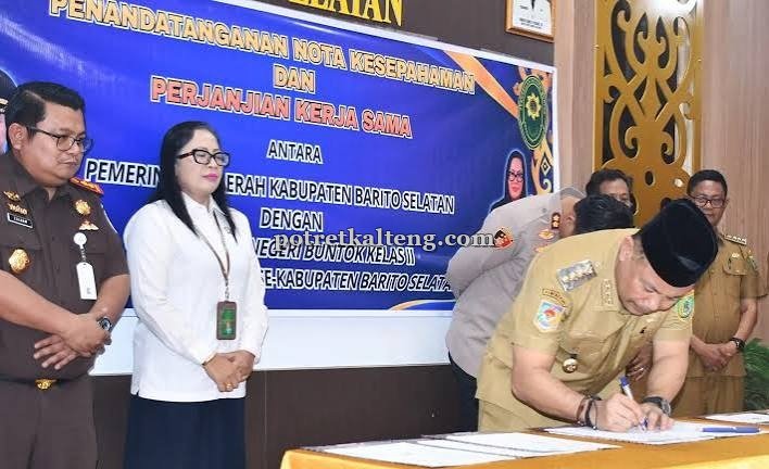 Pemkab Barsel dan PN Buntok Pererat Kerja Sama untuk Dekatkan Pelayanan Hukum