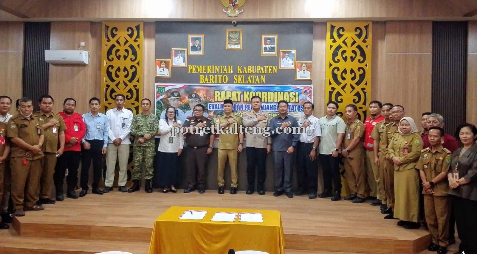 Pemkab Barito Selatan Perpanjang Status Tanggap Darurat Karhutla, Asap Mulai Ancam Permukiman