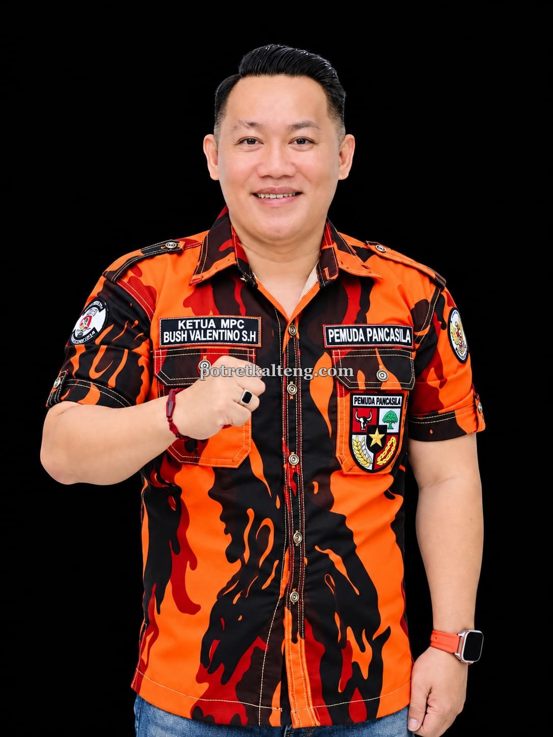 Maknai Hari Kesaktian Pancasila, Tokoh Muda Kalteng Bush Valentino Lambung Ajak Pemuda Berkontribusi Bangun Daerah