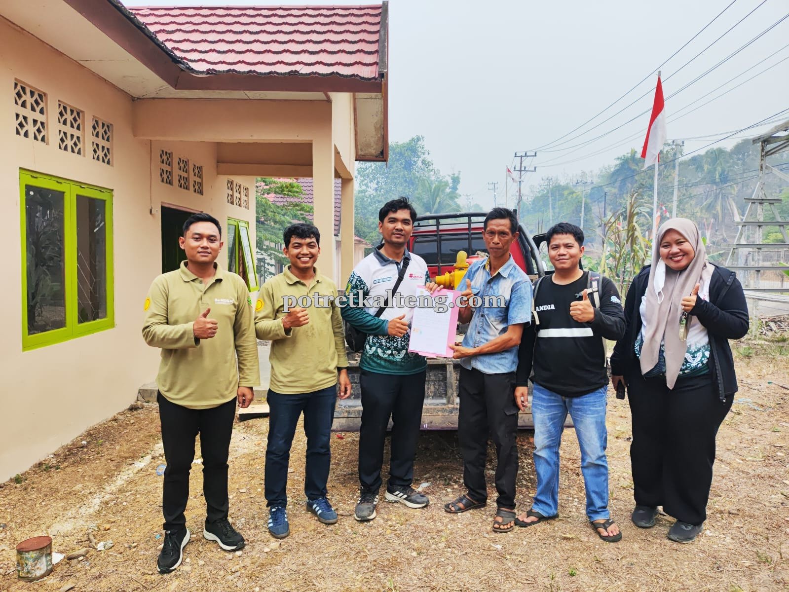 Bantuan Pompa Air Dukung Pengairan Lahan, Poktan Ratu Prabu Sei Wahai Apresiasi Perhatian Pemkab Barut