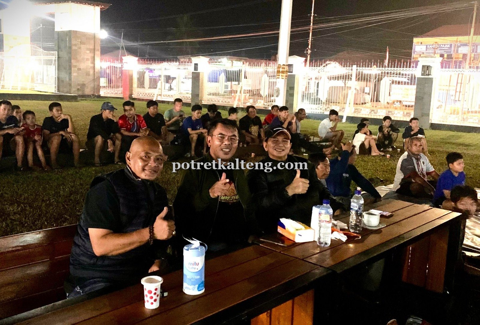 Nobar Final ASEAN Cup di Rujab Bartim Berakhir dengan Euforia Kemenangan Indonesia