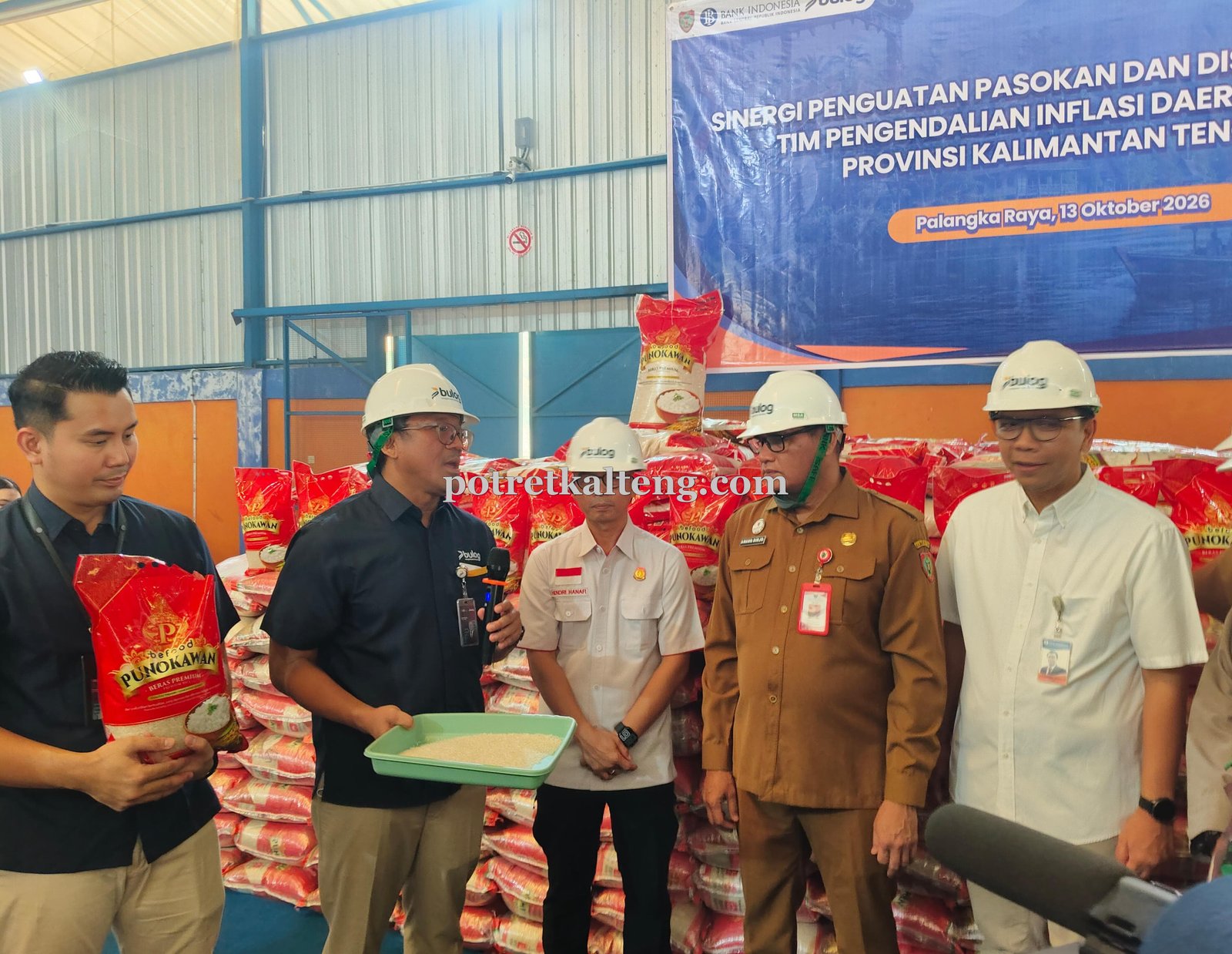 150 Ton Beras Premium Disalurkan, Pemprov Kalteng Fokus Jaga Harga