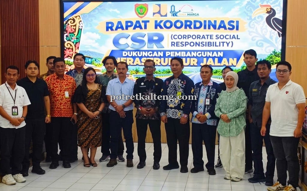 PUPR Kalteng Perkuat Kerja Sama CSR untuk Pemeliharaan Jalan Wilayah Barat