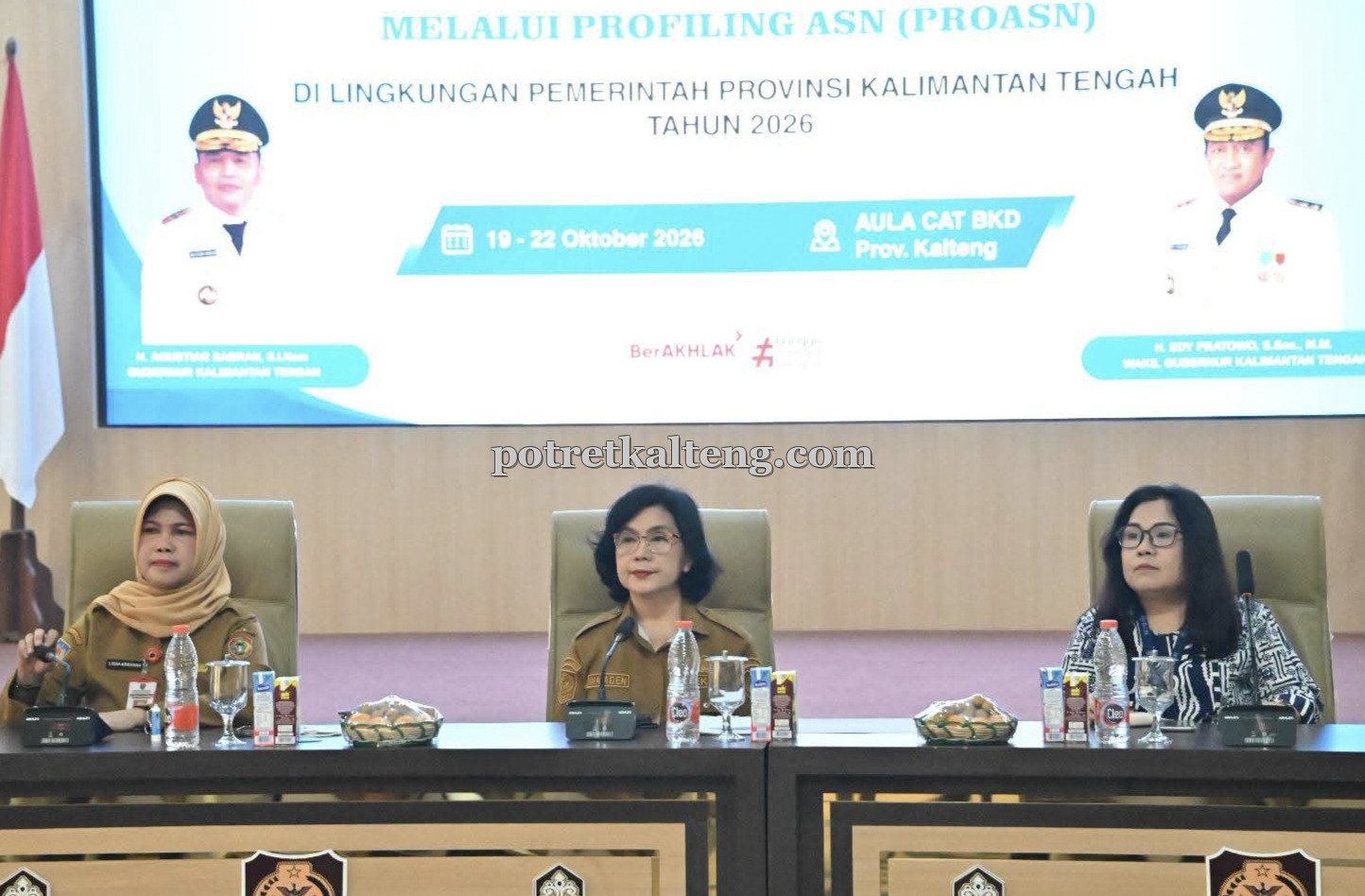 Sekda Linae Buka ProASN 2026, 1.020 PNS Kalteng Ikuti Profiling Kompetensi
