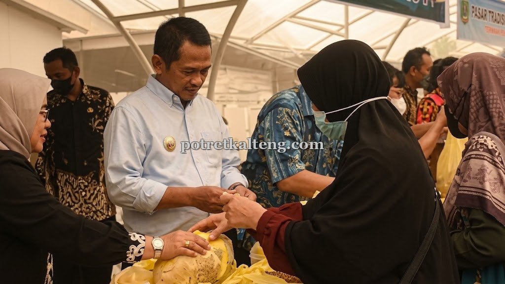 Peringati Hari Pangan Sedunia, Pemkab Barsel Gelar Gerakan Pangan Murah untuk Warga