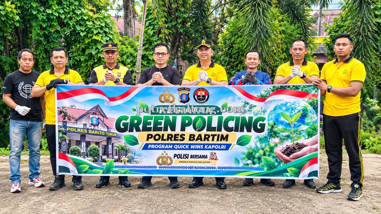 Sungai Sirau Dibersihkan, Pemkab Bartim Libatkan TNI-Polri dalam Gerakan Indonesia ASRI