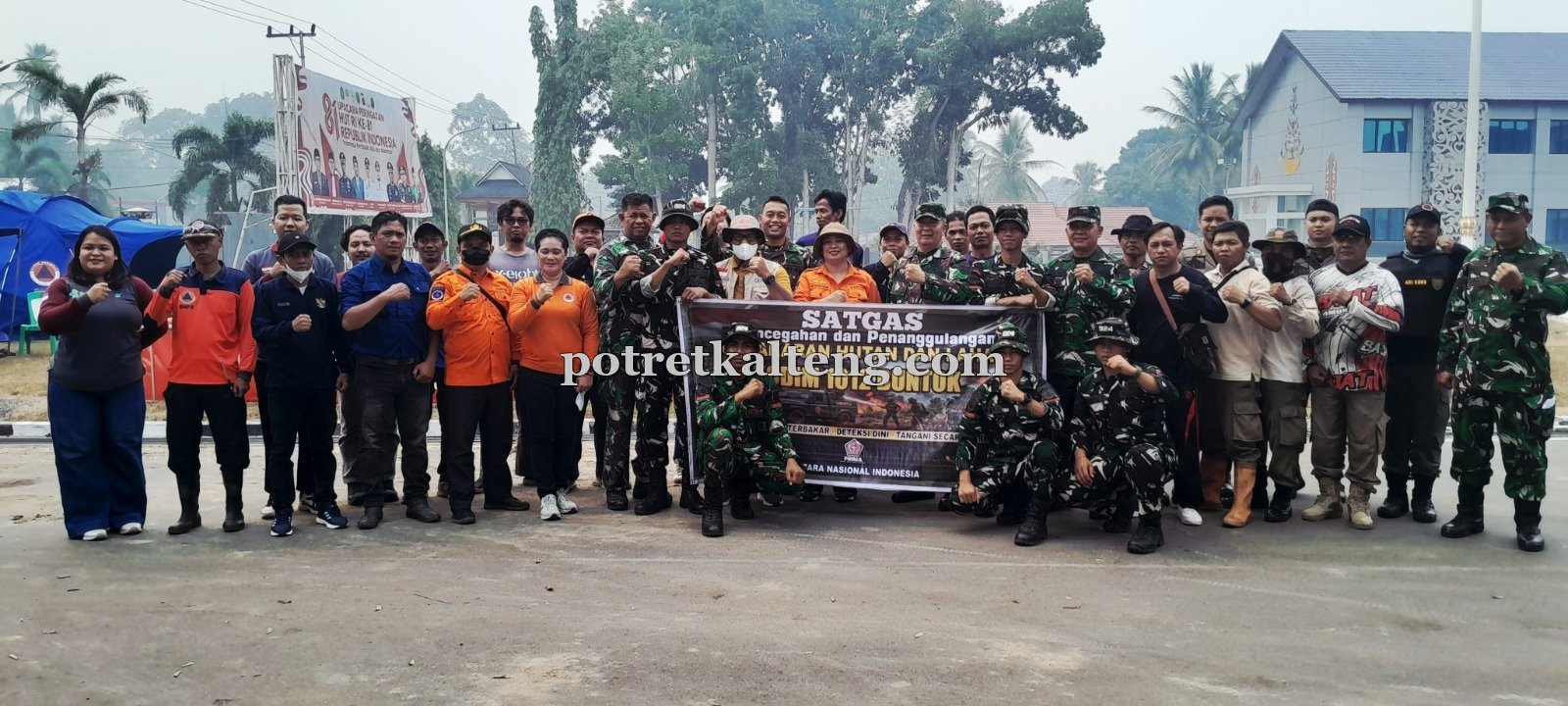 Mabes TNI Perkuat Kesiapsiagaan Karhutla di Barito Timur, Seluruh Jajaran Diminta Siaga