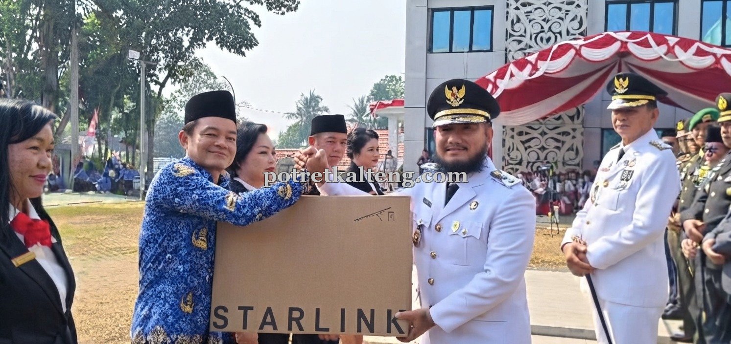 Pemkab Bartim Salurkan 70 Perangkat Starlink, Perluas Internet Sekolah dan Puskesmas