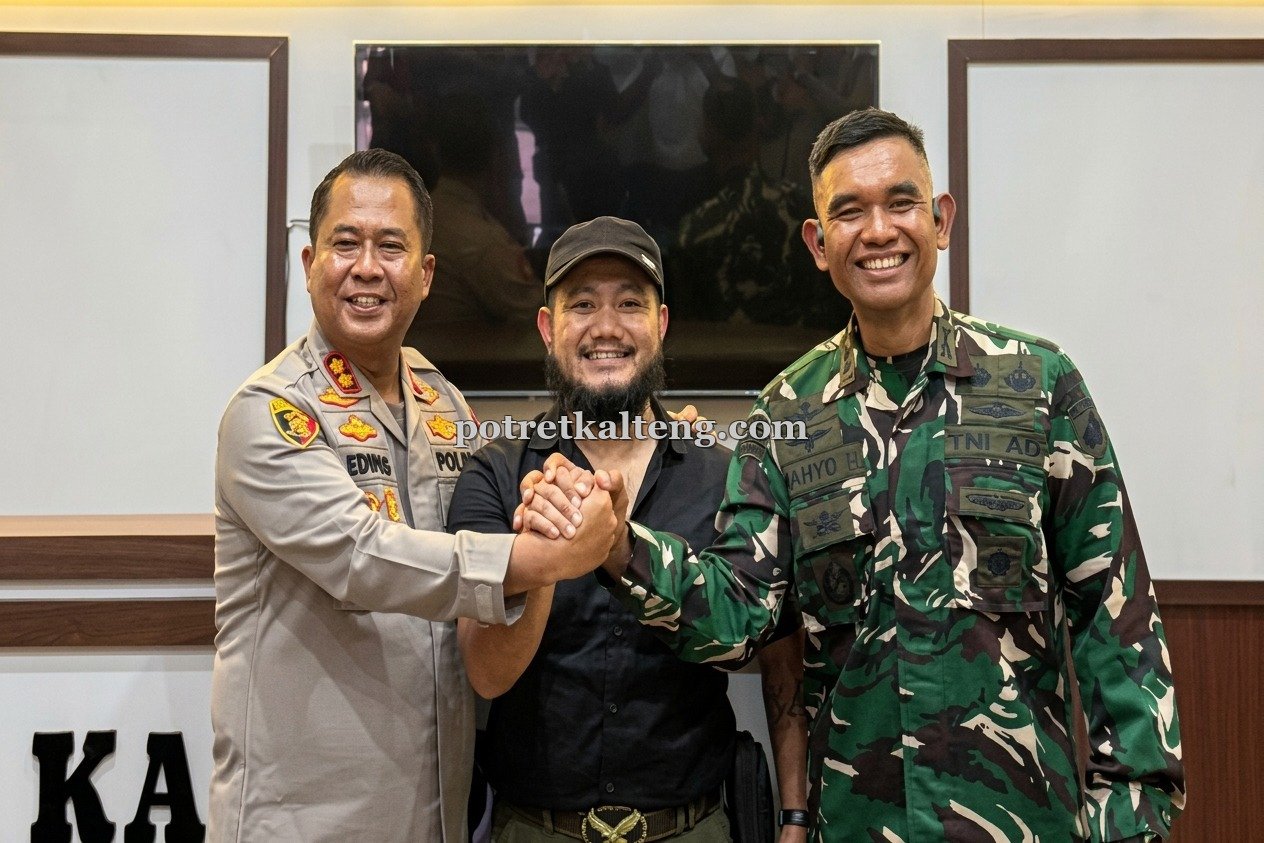Wabup Bartim Perkuat Sinergi TNI-Polri untuk Dukung Pembangunan Daerah