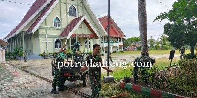 Melalui Pembinaan Teritorial Wujudkan Lingkungan Bersih dan Sehat