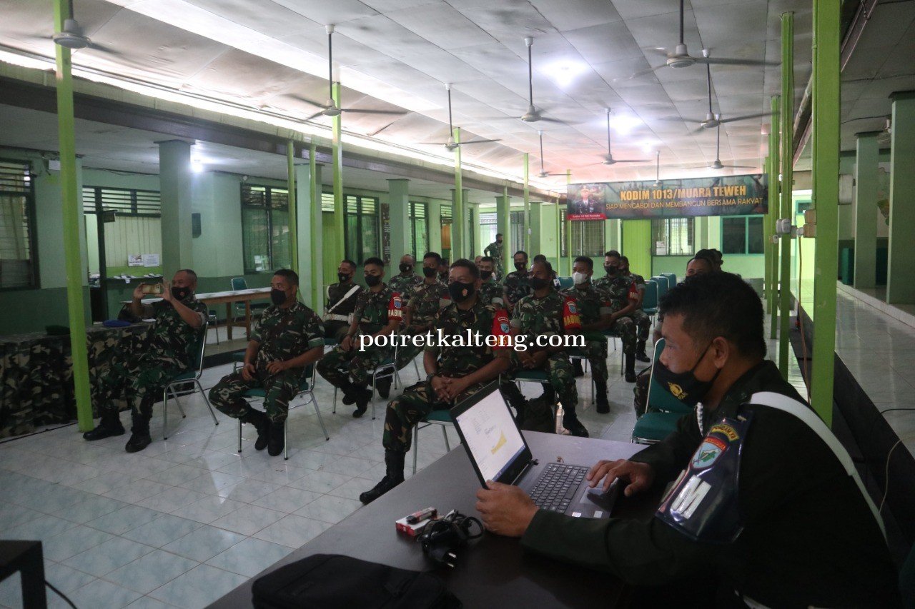 Subdenpom Muara Teweh Sosialisasikan Operasi Gaktib dan Ops Yustisi Polisi Militer Guna Tingkatkan D