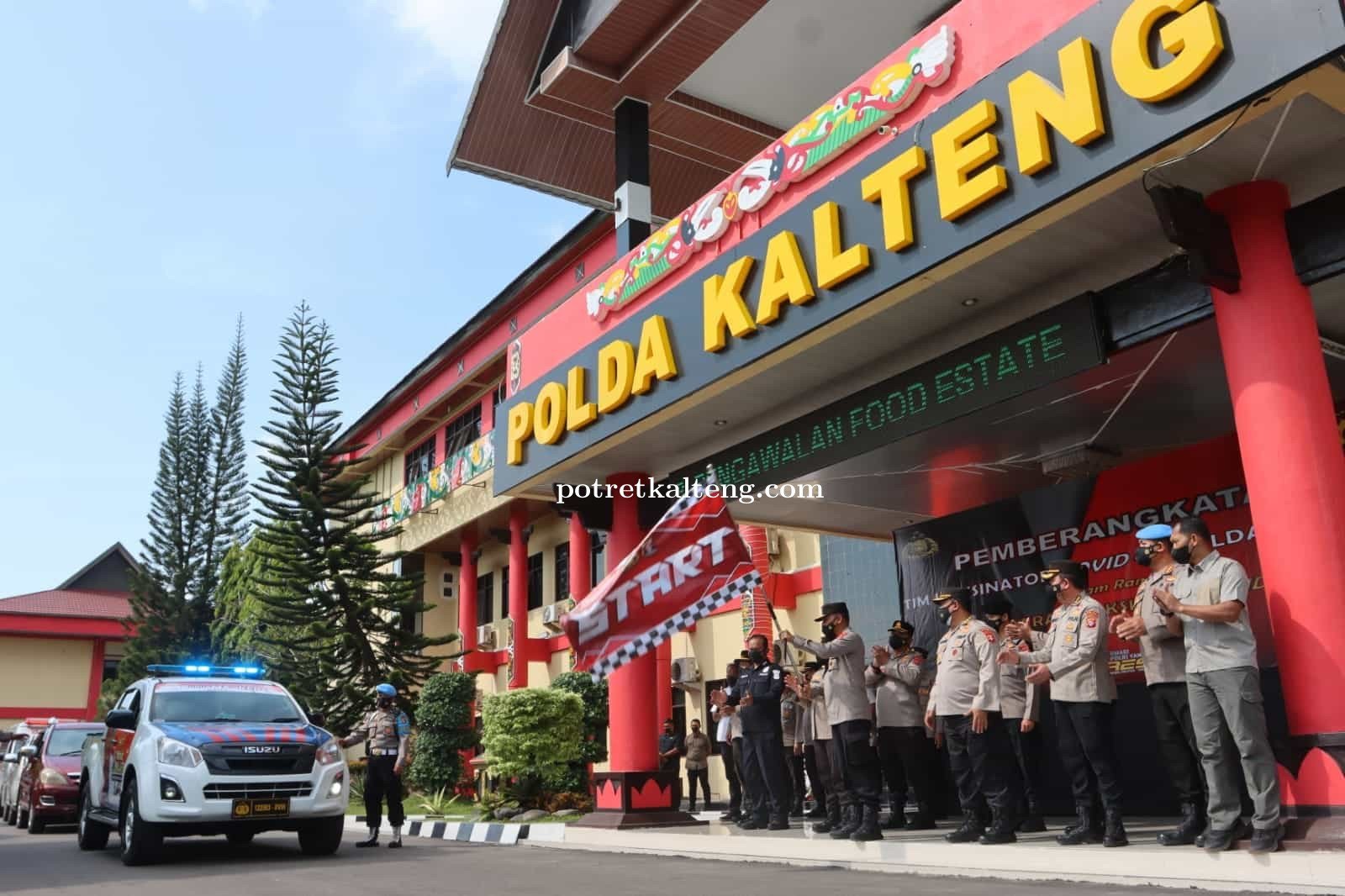 PercepatVaksinasi di Gumas, Kapolda Kalteng Kirim Batalyon Vaksinator