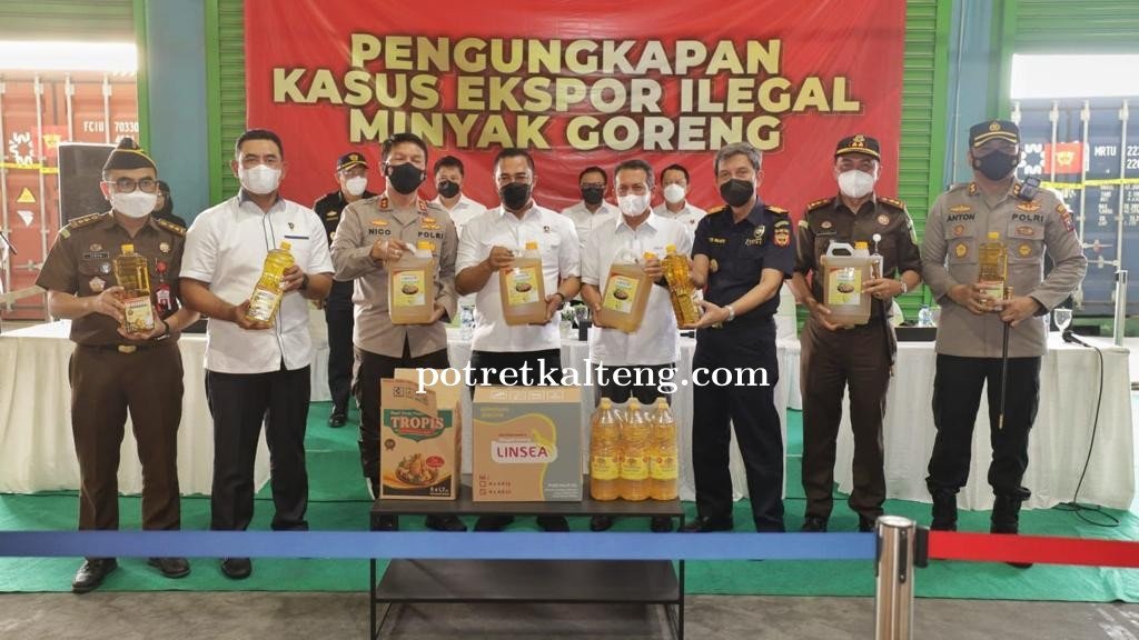 8 Kontainer Minyak Goreng Siap Ekspor ke Timor Leste Berhasil Digagalkan Polri