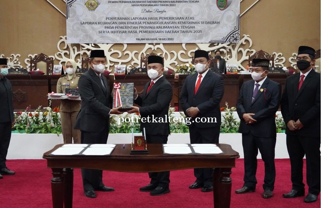 Pemprov Kalteng Raih WTP Delapan Kali Berturut-turut
