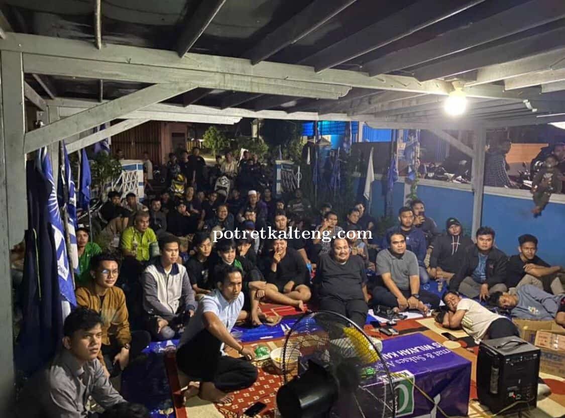 DPD PAN Kota Palangkaraya Gelar Nonton Bareng Final Liga Champion