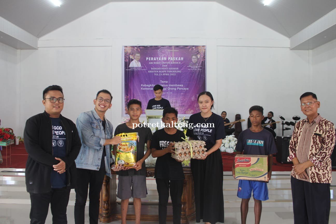 Dalam Rangka Memperingati Hari Paskah, Mahasiswa FH UPR Kunjungan Kasih ke Panti Asuhan