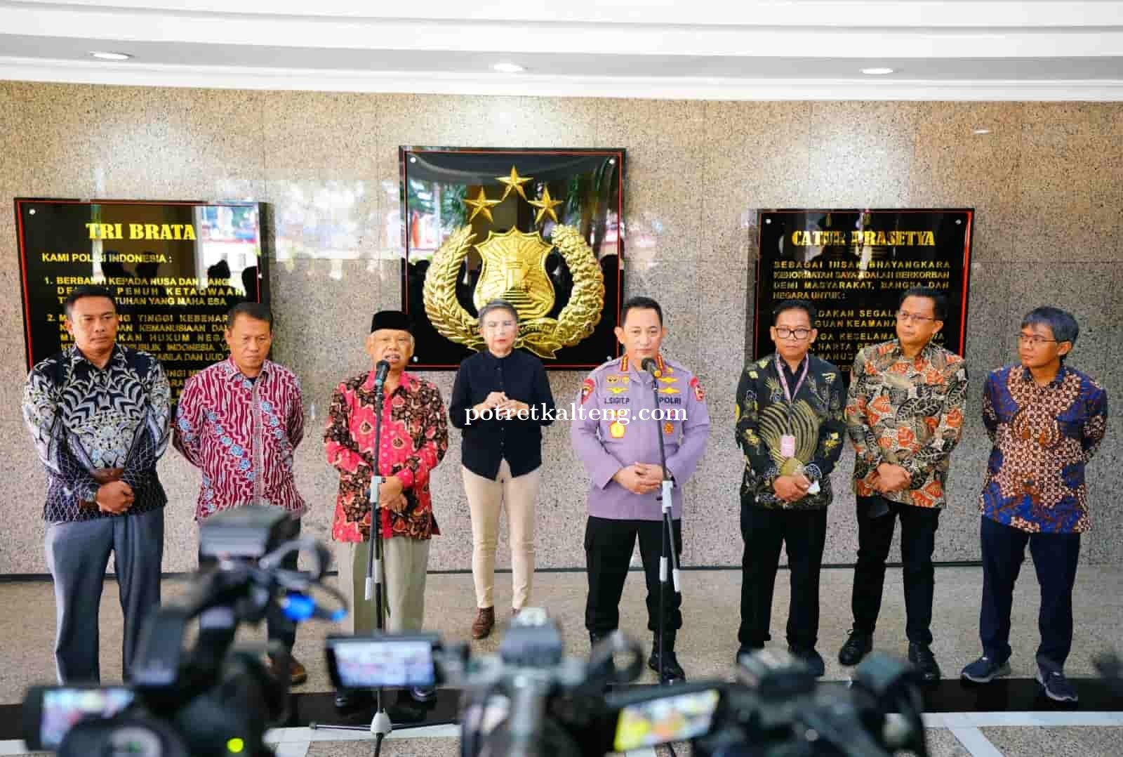 Kapolri-Dewan Pers Sepakat Cegah Polarisasi Pemilu 2024